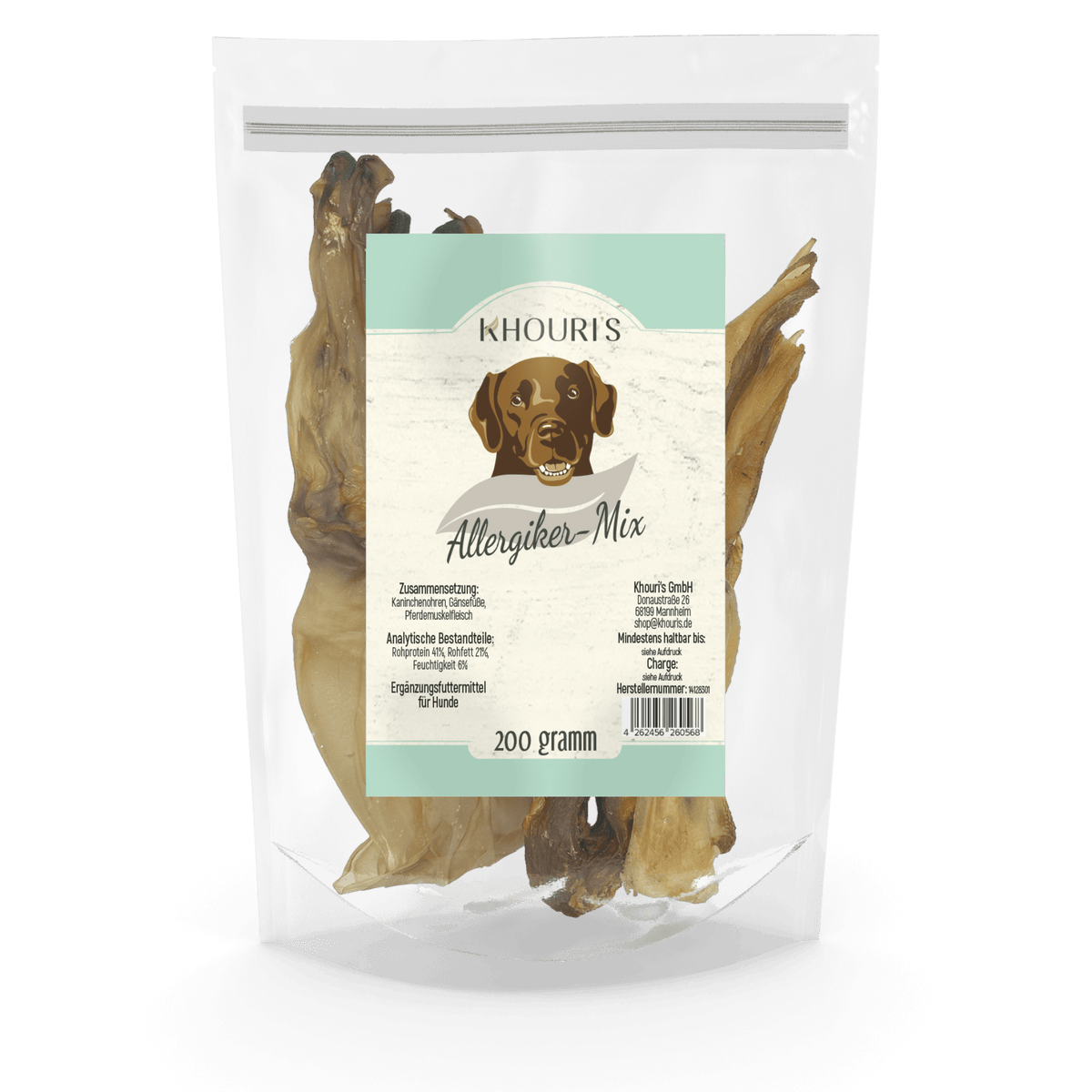 allergie hundefutter Kauartikel für allergische Hunde