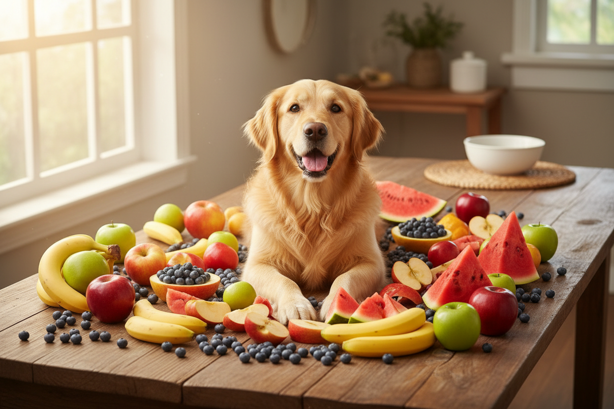Darf mein Hund Obst essen?